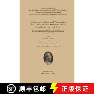 【3-4周达】Beiträge zur Geologie und Paläontologie des Tertiärs und des Diluviums in der Umgebung ... [9783540014270]