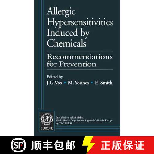 【3-4周达】精装 Allergic Hypersensitivities Induced by Chemicals : Recommendations for Prevention [9780849392269]