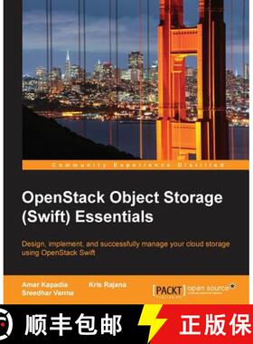 预订 OpenStack Object Storage (Swift) Essentials [9781785283598]