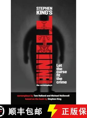 【3-4周达】Stephen King's Thinner: The Original Screenplay [9781959205821]