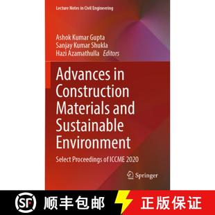 and Advances 9789811665592 Proceedings Construction 4周达 Environment Sustainable Materials ICC... Select