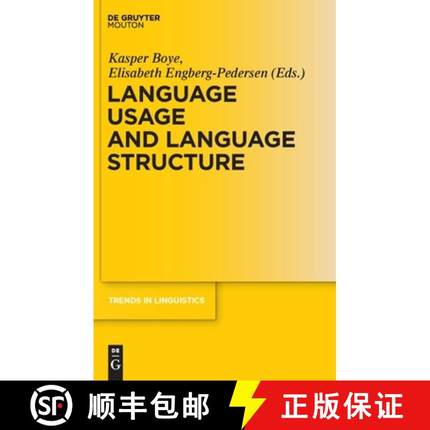 【3-4周达】Language Usage and Language Structure [9783110219173]