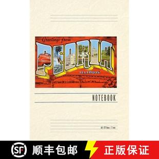 from Vintage Greetings Lined Notebook Peoria 4周達(dá) Illinois 9798385414550