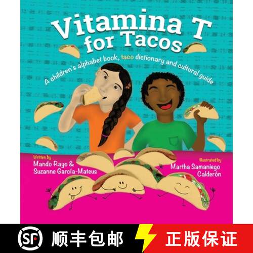 【3-4周达】精装 Vitamina T For Tacos [9781949299182]