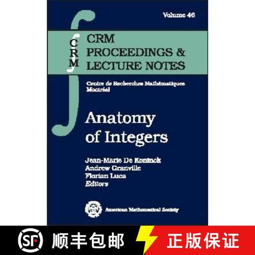 【3-4周达】Anatomy of Integers [9780821844069]