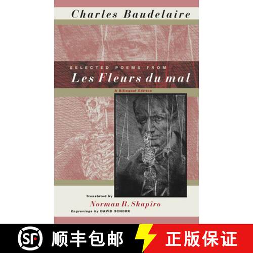 【3-4周达】Selected Poems from Les Fleurs du mal – A Bilingual Edition [9780226039268]
