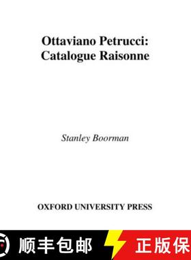 【3-4周达】Ottaviano Petrucci: A Catalogue Raisonné [9780195142075]