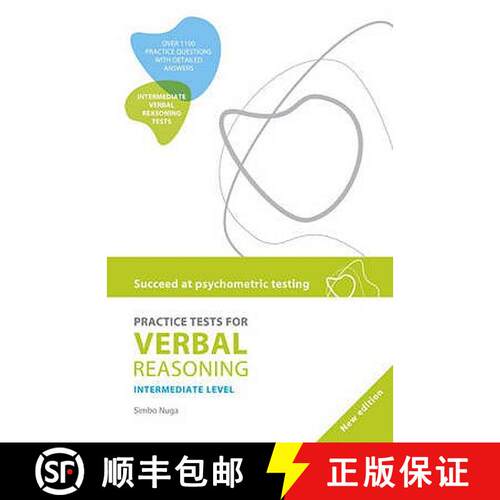 【3-4周达】Succeed at Psychometric Testing: Practice Tests for Verbal Reasoning  Intermediate 2nd Edi... [9780340969243]