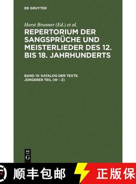 预订 Katalog der Texte. Jüngerer Teil (W - Z) [9783484105133]