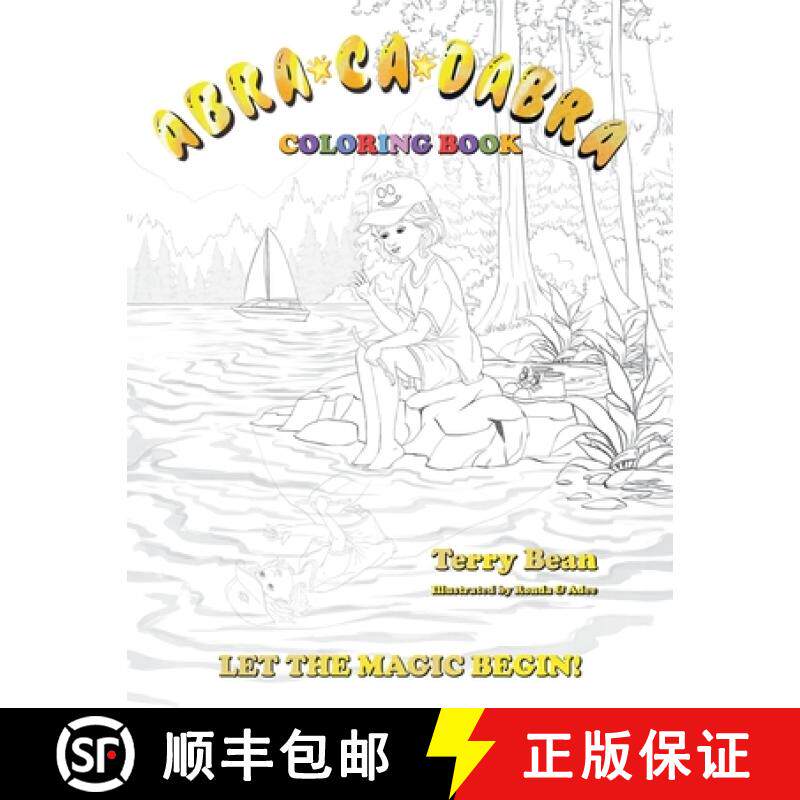 【3-4周达】ABRA*CA*DABRA: Coloring Book - Let the Magic Begin! [9798993326030]图片