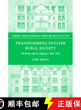 【3-4周达】Transforming English Rural Society: The Verneys and the Claydons, 1600–1820 - Transformin... [9780521829335]