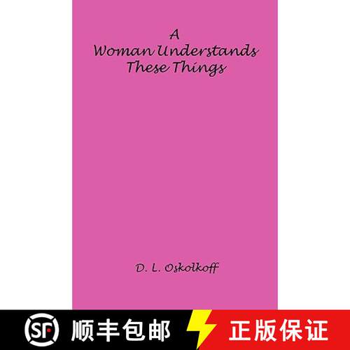 【3-4周达】A Woman Understands These Things [9781608620814]