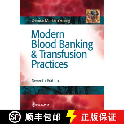【3-4周达】Modern Blood Banking & Transfusion Practices [9780803668881]