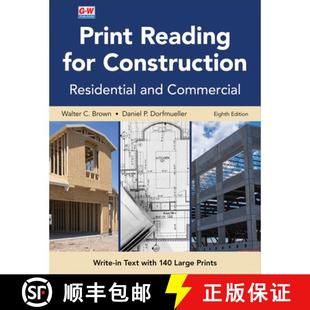 9781649259851 Residential 4周达 Print Reading and Construction for Commercial