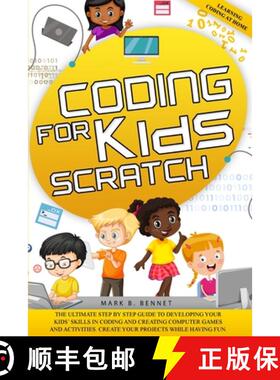 【3-4周达】Coding for kids scratch [9781838279394]