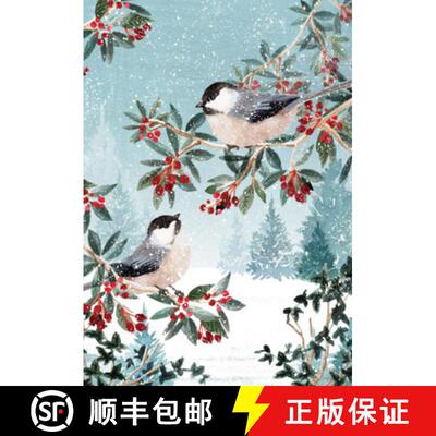 【3-4周达】Chickadees in the Snow Small Boxed Holiday Cards (20 Cards, 21 Self-Sealing Envelopes) [9781441348210]