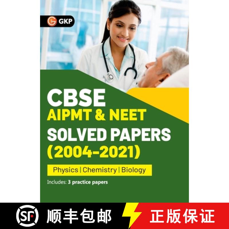 【2-3周达】CBSE AIPMT & NEET 2022 - Solved Papers (2004-2021) [9789391061807]
