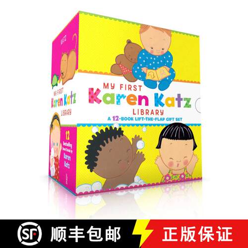 【3-4周达】My First Karen Katz Library (Boxed Set): Peek-a-Baby; Where Is Baby's Tummy?; What Does Ba... [9781534402386]