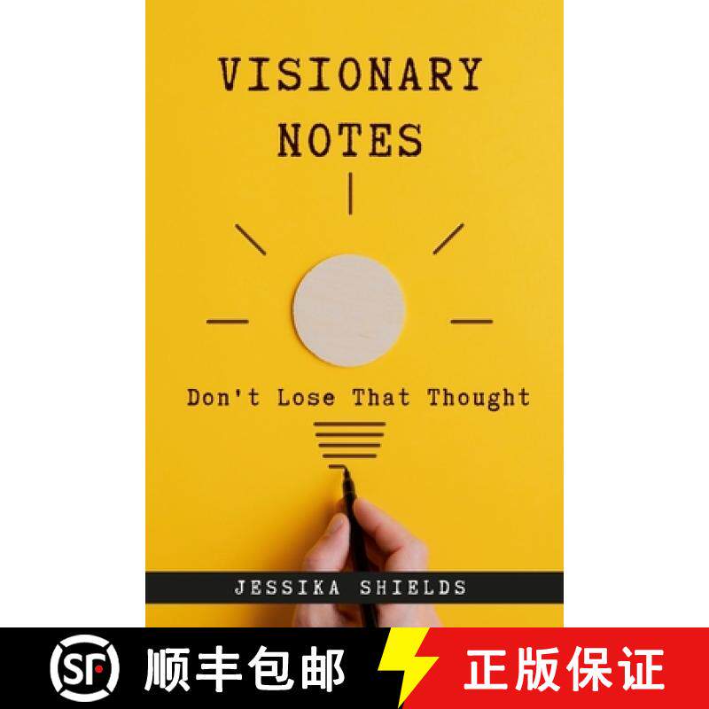 【3-4周达】Visionary Notes: Don't Lose That Thought! [9781667121475]