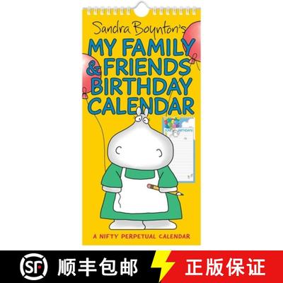 Sandra Boynton's My Family & Friends Birthday Perpetual Calendar [9781524876890]