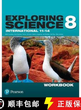【3-4周达】Exploring Science International Year 8 Workbook [9781292294148]