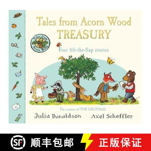 Tales From Acorn Wood Treasury: Four Lift-the-Flap Stories [9781509894772]