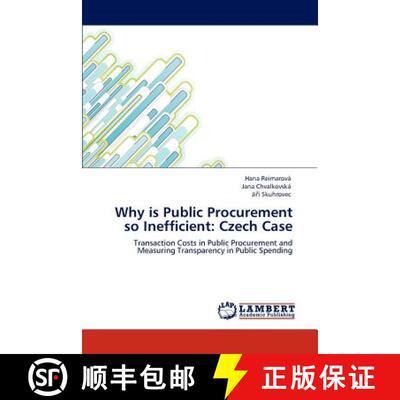 预订 Why is Public Procurement so Inefficient: Czech Case [9783847330974]