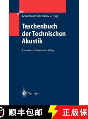 【3-4周达】Taschenbuch Der Technischen Akustik [9783540412427]