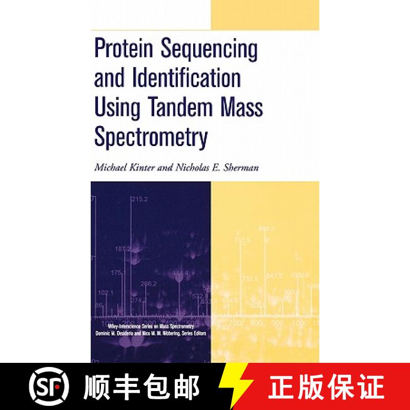 【3-4周达】Protein Sequencing And Identification Using Tandem Mass Spectrometry [Wiley化学化工] [9780471322498]