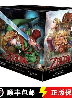 预订 The Legend of Zelda: Twilight Princess Complete Box Set : Includes volumes 1-11 with premium [9781974749669]