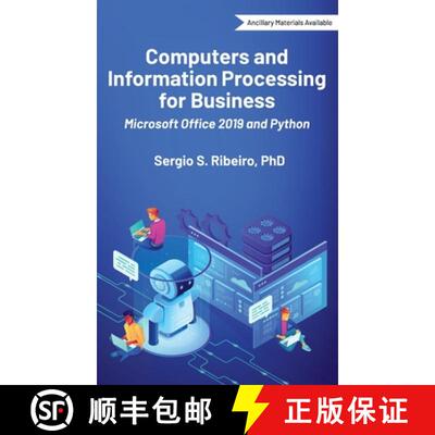 【3-4周达】精装 Computers and Information Processing for Business: Microsoft Office 2019 and Python [9781637423288]