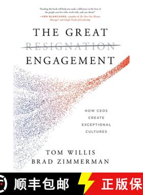 【3-4周达】The Great Engagement: How CEOs Create Exceptional Cultures [9781544539683]