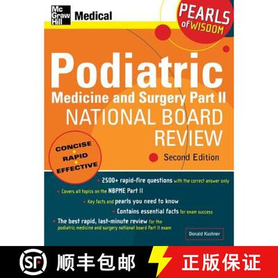 【3-4周达】Podiatric Medicine and Surgery Part II National Board Review: Pearls of Wisdom, Second Edi... [9780071464482]