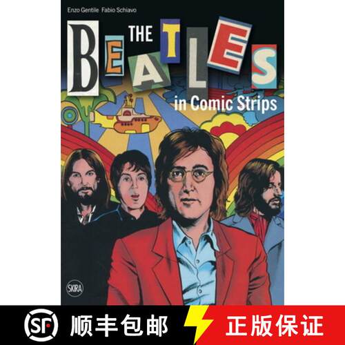 【3-4周达】The Beatles in Comic Strips [9788857208114]