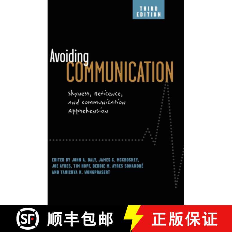 预订 Avoiding Communication: Shyness, Reticence, and Communication Apprehension [9781572736887]