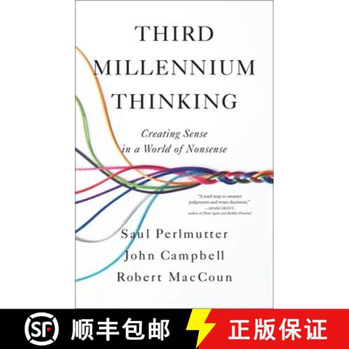 【3-4周达】精装 Third Millennium Thinking: Creating Sense in a World of Nonsense [9780316438100]