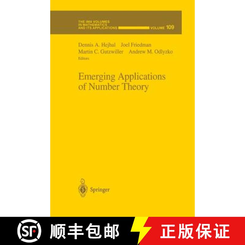 【3-4周达】Emerging Applications of Number Theory [9781461271864]