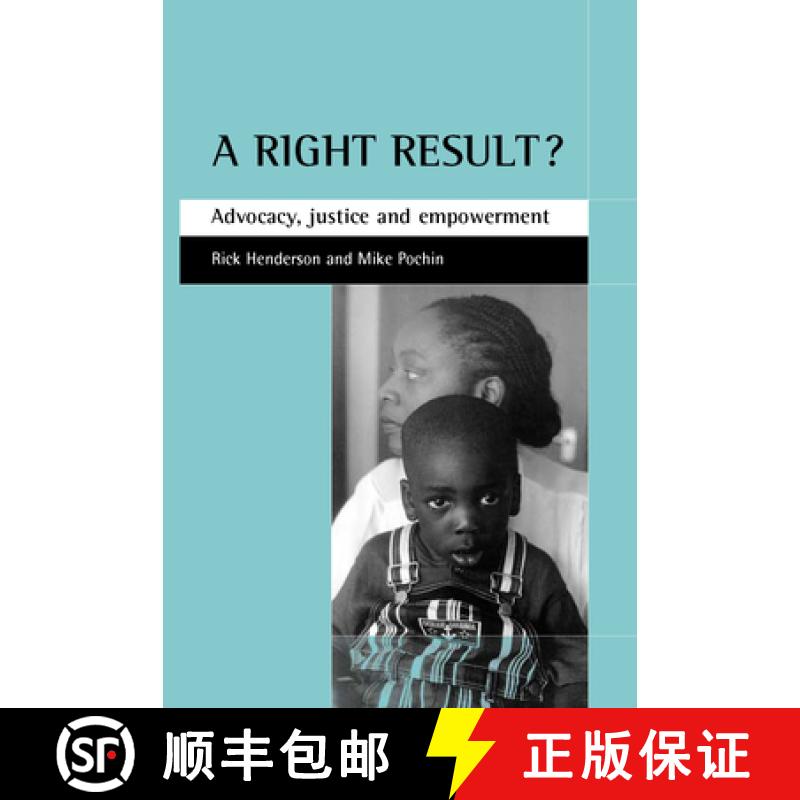 【2-3周达】A Right Result?: Advocacy, Justice and Empowerment [9781861343062]