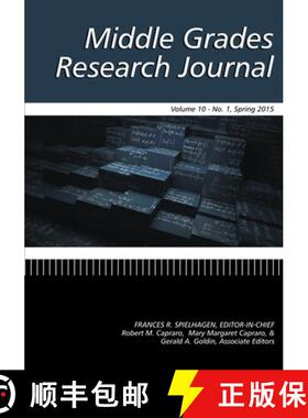 【3-4周达】Middle Grades Research Journal Volume 10, Issue 1, Spring 2015 [9781681230627]
