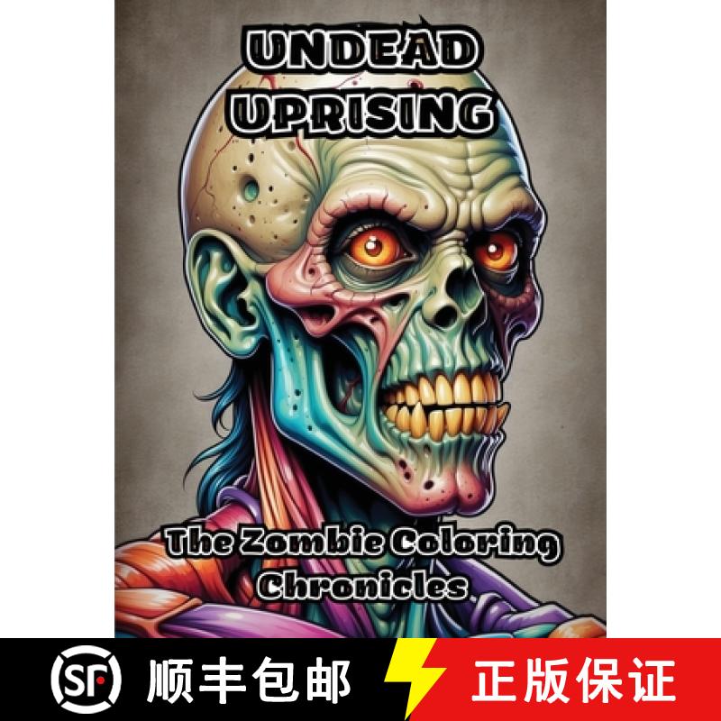 【3-4周达】Undead Uprising: The Zombie Coloring Chronicles [9798869028396]
