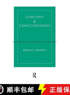 【3-4周达】CONTENT&CONSCIOUSNESS- DENNETT [9781138153349]