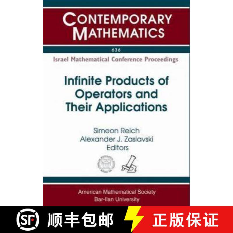 【3-4周达】Infinite Products of Operators and Their Applications [9781470414801]