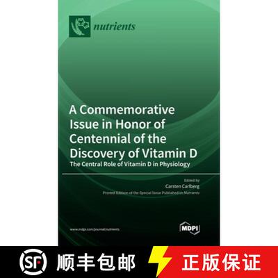 【3-4周达】精装 A Commemorative Issue in Honor of Centennial of the Discovery of Vitamin D: The Centr... [9783036569185]