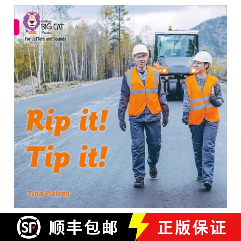 【3-4周达】Rip it! Tip it!: Band 01b/Pink B [9780008409838]