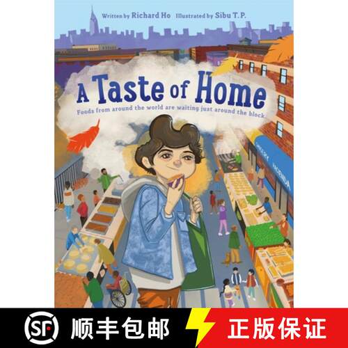 【3-4周达】精装 A Taste of Home [9781250834171]