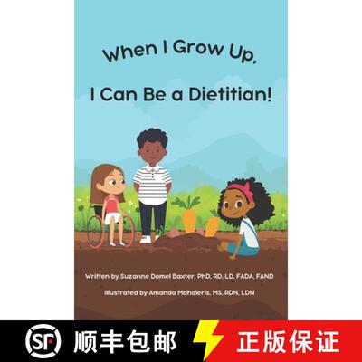 【3-4周达】When I Grow Up, I Can Be a Dietitian [9798991299305]