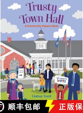 【3-4周达】Trusty Town Hall: A Community Helper's Book [9780063081406]