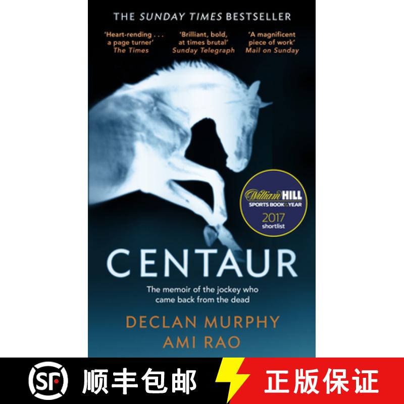 【2-3周达】Centaur : Shortlisted For The William Hill Sports Book of the Year 2017 [9781784162160]