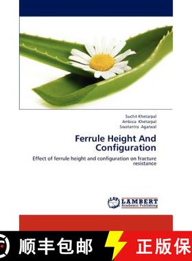 预订 Ferrule Height And Configuration [9783659281891]
