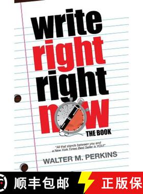 【3-4周达】Write Right - Right Now - The Book [9780615807508]